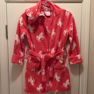 Leveret Unicorn hooded robe